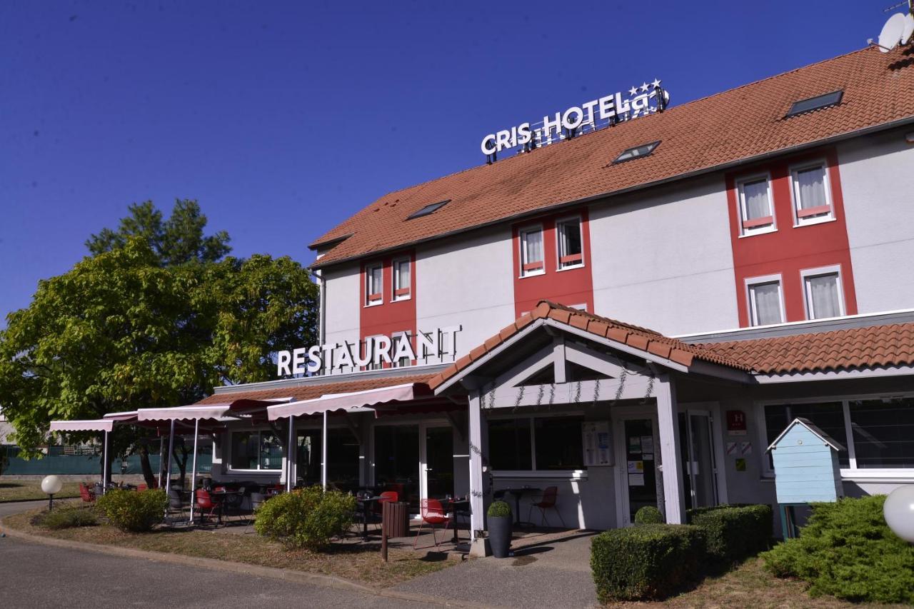 Logis Cris Hotel Et Restaurant, Lyon Sud-Est Corbas Εξωτερικό φωτογραφία