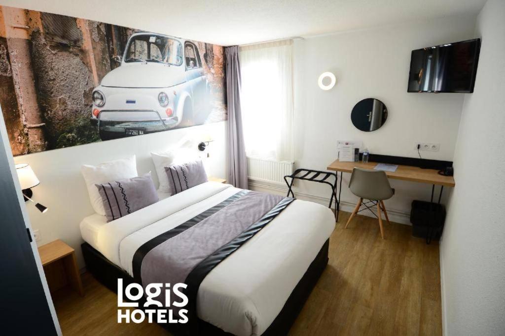 Logis Cris Hotel Et Restaurant, Lyon Sud-Est Corbas Εξωτερικό φωτογραφία