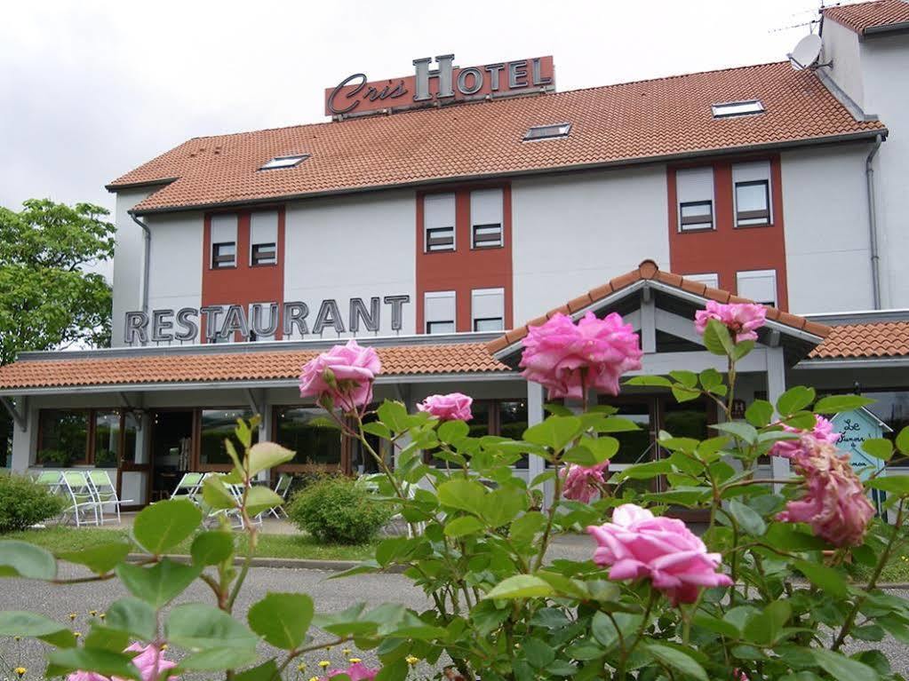 Logis Cris Hotel Et Restaurant, Lyon Sud-Est Corbas Εξωτερικό φωτογραφία
